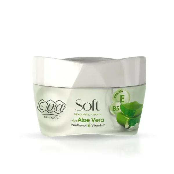 NzdXLhs12eW7pxzAUc6BHa3ccLG192W5r6QIQtN3 Eva Skin Care Soft Moisturizing Cream with Aloe Vera, Panthenol & Vitamin E 170 Gm