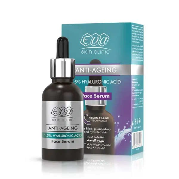 6223001380016 Eva Skin Clinic Hyaluronic Acid Facial Serum 30 Ml