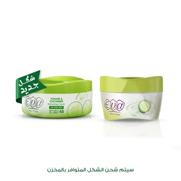 6223001380221 Eva Skin Care Cream With Yoghurt And Cucumber For Oily Skin 170 Gm