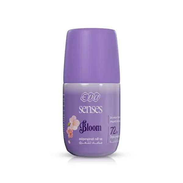 6223001382447 Eva Skin Care Senses Antiperspirant Roll-on Bloom 50 Gm