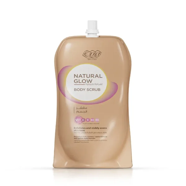 6223001382706 Eva Skin Care Natural Glow Body Scrub Pouch 250 Gm