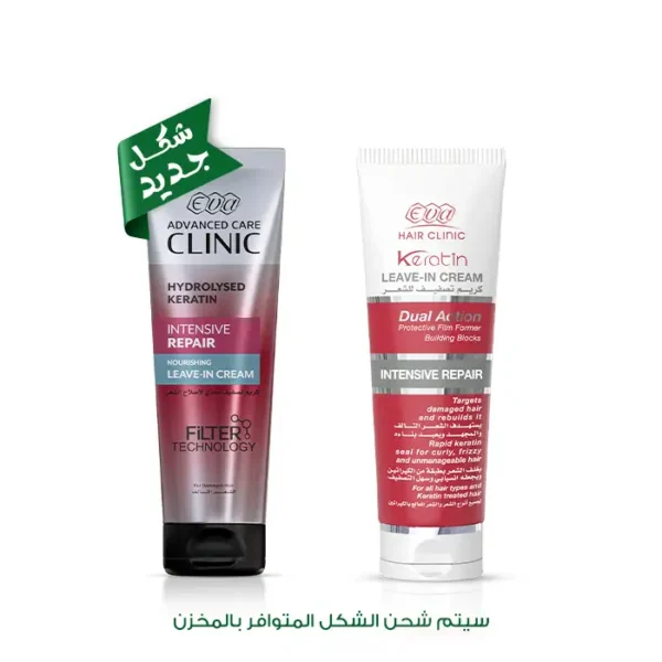 6223001382836 Eva Hair Clinic Keratin Leave in Cream 200 Ml