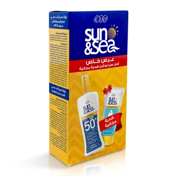 6223001387015 Sun & Sea Sun Care Duo Sunscreen Spray + After Sun Lotion Free