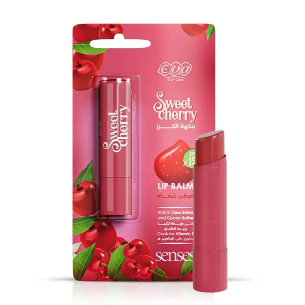 6223001388074 Eva Skin Care Senses Lip Balm Sweet Cherry 4 Gm
