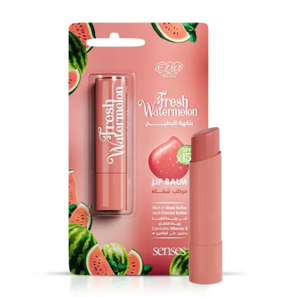 6223001388371 Eva Skin Care Senses Lip Balm Fresh Watermelon 4 Gm