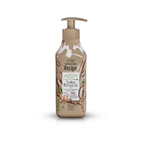6223001389309 Eva Recipe Age Defying Blend Lotion For Normal Skin Mocha Scent 370 Ml