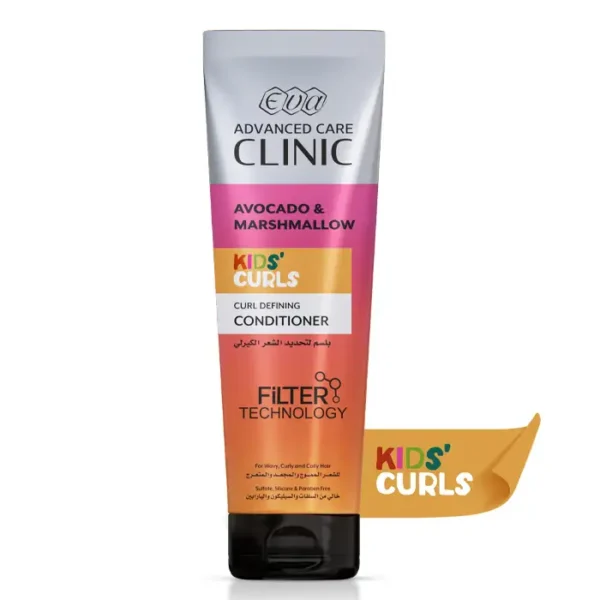 6223004370762 Eva Advanced Care Clinic Kids’ Curls Curl Defining Conditioner For Wavy, Curly, And Coily Hair 230 Ml