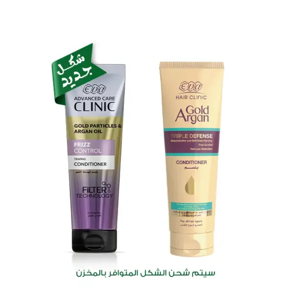 6223004375972 Eva Hair Clinic Gold Argan Conditioner With Gold And Argan Oil 230 Ml