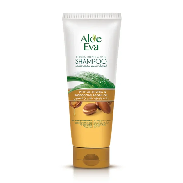 Aloe Eva Hair Strengthening Shampoo With Aloe Vera & Moroccan Argan Oil 230 Ml Aloe Eva Hair Strengthening Shampoo With Aloe Vera & Moroccan Argan Oil 230 Ml
